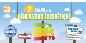 Lire la suite à propos de l’article 3è Salon de la Rénovation énergétique – Dimanche 17 novembre – Chevreuse