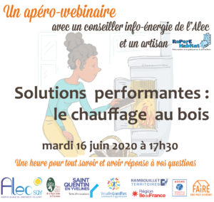Lire la suite à propos de l’article Apéro-webinaire Les solutions performantes : le chauffage au bois – mardi 16 juin à 17h30