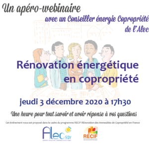 Lire la suite à propos de l’article Rénovation énergétique en copropriété : un webinaire pour tout savoir le jeudi 3 décembre