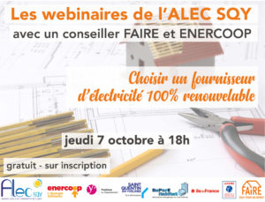 Lire la suite à propos de l’article Vous avez manqué le webinaire Choisir un fournisseur d’électricité 100% renouvelable ? Rattrapage