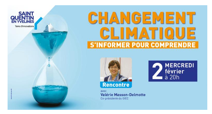 Conférence s’informer sur le changement climatique SQY