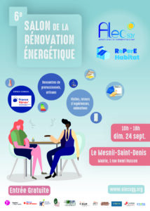 Lire la suite à propos de l’article 6è Salon de la Rénovation Énergétique Dimanche 24 septembre au Mesnil-Saint-Denis – Rendez-vous libre et gratuit pour avoir des réponses sur votre futur projet