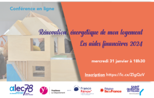 Lire la suite à propos de l’article Aides financières 2024 à la rénovation énergétique des logements : webinaire