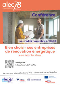 Lire la suite à propos de l’article Bien choisir ses entreprises de rénovation énergétique – 5 novembre